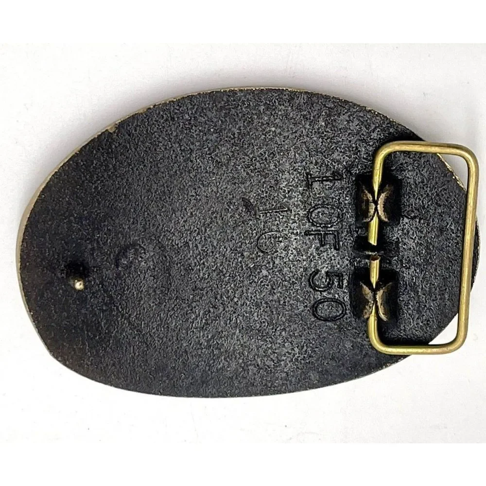 Vintage Union‎ Carbide Seadrift Plant Marine terminal Belt Buckle 1 of 50 - Picture 2 of 4